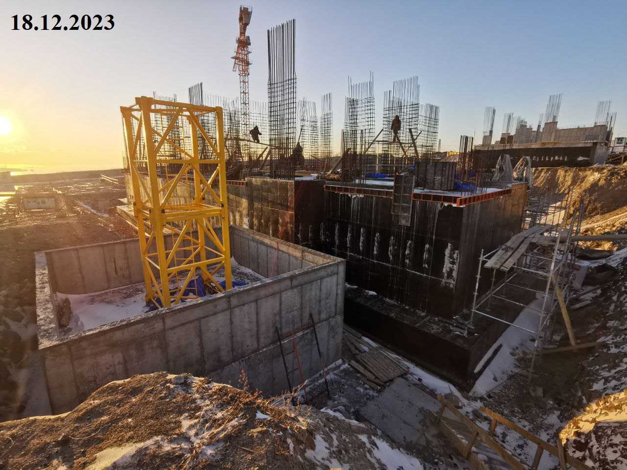 Жилой комплекс Гавань, Декабрь, 2023